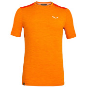 Muška majica Salewa Pedroc Hybrid 2 Dry M S/S Tee narančasta DawnMelange