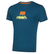 Muška majica La Sportiva Cinquecento T-Shirt M plava/narančasta Storm Blue/Hawaiian Sun