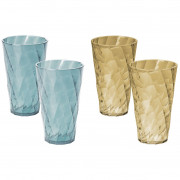 Set čaša Omada Tritan Water glass Set 0,5 l plava