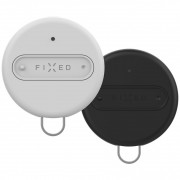 Privjesak za ključeve Fixed Sense Smart Tracker - Duo Pack crna/bijela