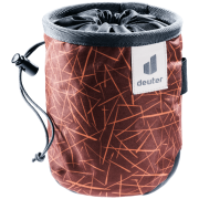 Vrećica za magnezij Deuter Gravity Chalk Bag I crvena graphite mountain-redwood
