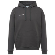Muška dukserica Mammut Mammut Base ML Hoody Men Mini Logo tamno siva gabbro