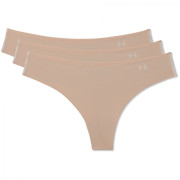 Ženske gaćice Under Armour PS Thong 3 Pack bež