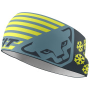 Traka za glavu Dynafit Graphic Performance Headband plava/žuta 3161 - smoke blue/0720 FLAG