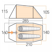 Šator Vango Ark 200