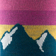 Ženske čarape Darn Tough Sunset Ledge Micro Crew Lightweight With Cushion