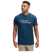 Muška majica Black Diamond M Mini Stacked Ss Tee