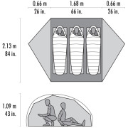 Izuzetno lagani šator MSR FreeLite 3