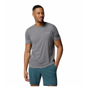 Muška majica Columbia Zero Rules™ Light SS Crew siva City Grey