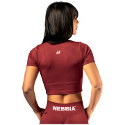 Ženski top Nebbia Seamless crop top with SS Power