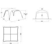 Zaklon Outwell Wakefield Shelter L