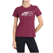 Ženska majica 4F Tshirt F3496 ružičasta Dark Pink