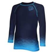 Dječja funkcionalna majica WAMU Mozaika dark blue plava