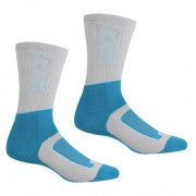 Ženske čarape Regatta LdySamaris2Season siva/plava