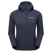 Ženska zimska jakna Montane F Sirocco Hoodie plava ECLIPSE BLUE