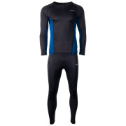 Muško termo rublje Hi-Tec Kamo set crna Black/Poseidon
