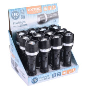 Svjetiljka Extol 40lm, ZOOM, 1W LED, ABS plastika