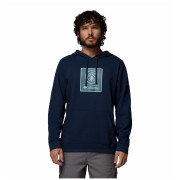Muška dukserica Columbia Columbia Trek™ Graphic Hoodie tamno plava Collegiate Navy, Linework C Badge