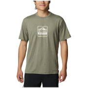 Muška majica Columbia Tech Trail™ Front Graphic SS Tee Zelena/bijela
