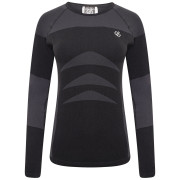 Ženska funkcionalna majica Dare 2b In The ZoneII L/S crna Black/Black