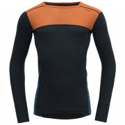 Muške funkcionalne majice Devold Lauparen Merino 190 Shirt Man narančasta/crna