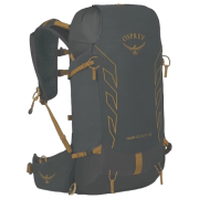 Turistički ruksak Osprey Talon Velocity 20 crna/žuta dark charcoal/tumbleweed yellw