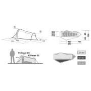 Turistički šator Robens Cress 1 Pro