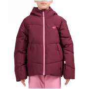 Dječja jakna za skijanje 4F Technical Jacket F1194 Burgundy boja vina Burgundy