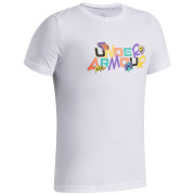 Dječja funkcionalna majica Under Armour UA B Patch Pack Wm SS White