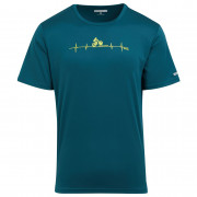 Muška majica Regatta Fingal Slogan III plava/zelena