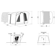 Autošator Outwell Fresno