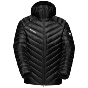 Muška pernata jakna Mammut Broad Peak IN Hooded Jacket Men crna black