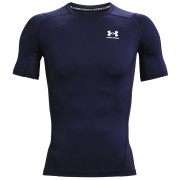 Muške funkcionalne majice Under Armour HG Armour Comp SS plava MidnightNavy//White