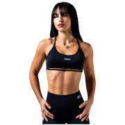 Sportski grudnjak Nebbia Open-back sports Bra Power crna BLACK