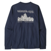Muška majica Patagonia M's L/S MW Hut Tripper Skyline T-Shirt