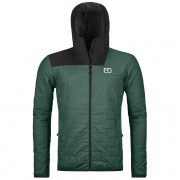 Muška jakna Ortovox Swisswool Piz Badus Jacket M tamno zelena