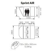 Šator za kamper Kampa Sprint Air