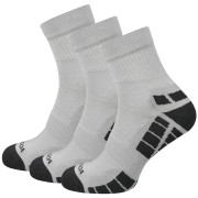 Čarape MOOA Silver Bamboo Mid 3-pack siva Grey/Grey