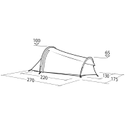 Turistički šator Robens Cress 2 Pro