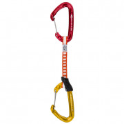 Karabiner za penjanje Climbing Technology Fly-weight EVO set 17 cm DY crvena/žuta