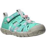 Dječje sandale Keen Seacamp II Cnx Children Bright Aqua/Giggle Pink svijetlo plava bright aqua/giggle pink