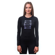 Ženska majica Sensor Merino Wool PT Šípy dl.r.