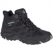 Ženske planinarske cipele Merrell Claypool Sport Mid Gtx crna/plava Black/Wave