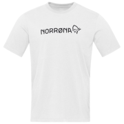 Muška majica Norrona 29 cotton Norrøna viking T-shirt bijela Pure White