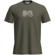 Muške funkcionalne majice Icebreaker M Mer 150 Tech Lite SS Tee Adventure Rid zelena Loden