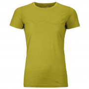 Ženska termo majica Ortovox W's 120 Tec Mountain T-Shirt svijetlo zelena