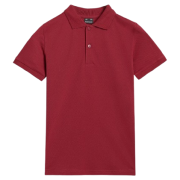 Dječja majica 4F Polo Shirt M614 crvena DARK RED