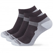 Čarape Zulu Merino Summer M 3-pack siva/smeđa