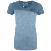 Ženska majica Ortovox 150 Cool Logo Ts W plava Lightblue