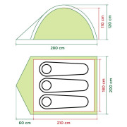 Šator Coleman Darwin 3